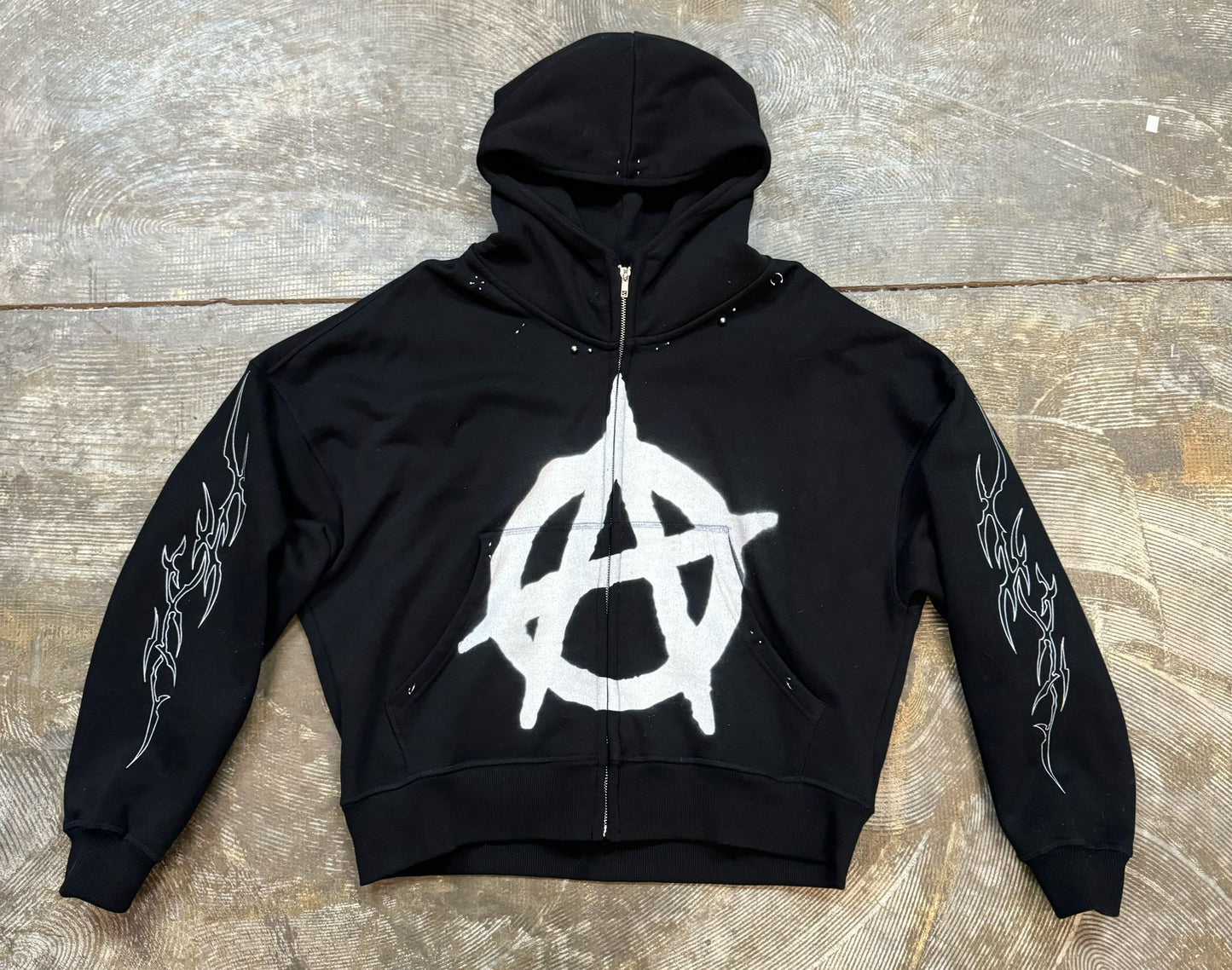Pierced Anarchy Zip up